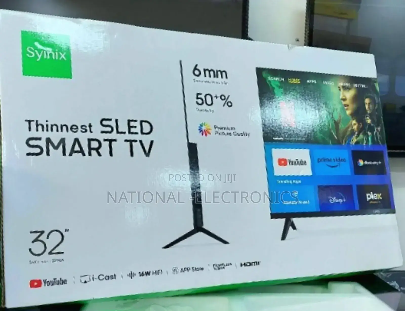 Syinix Tv 32 Inch Smart Frameless Tv New Price