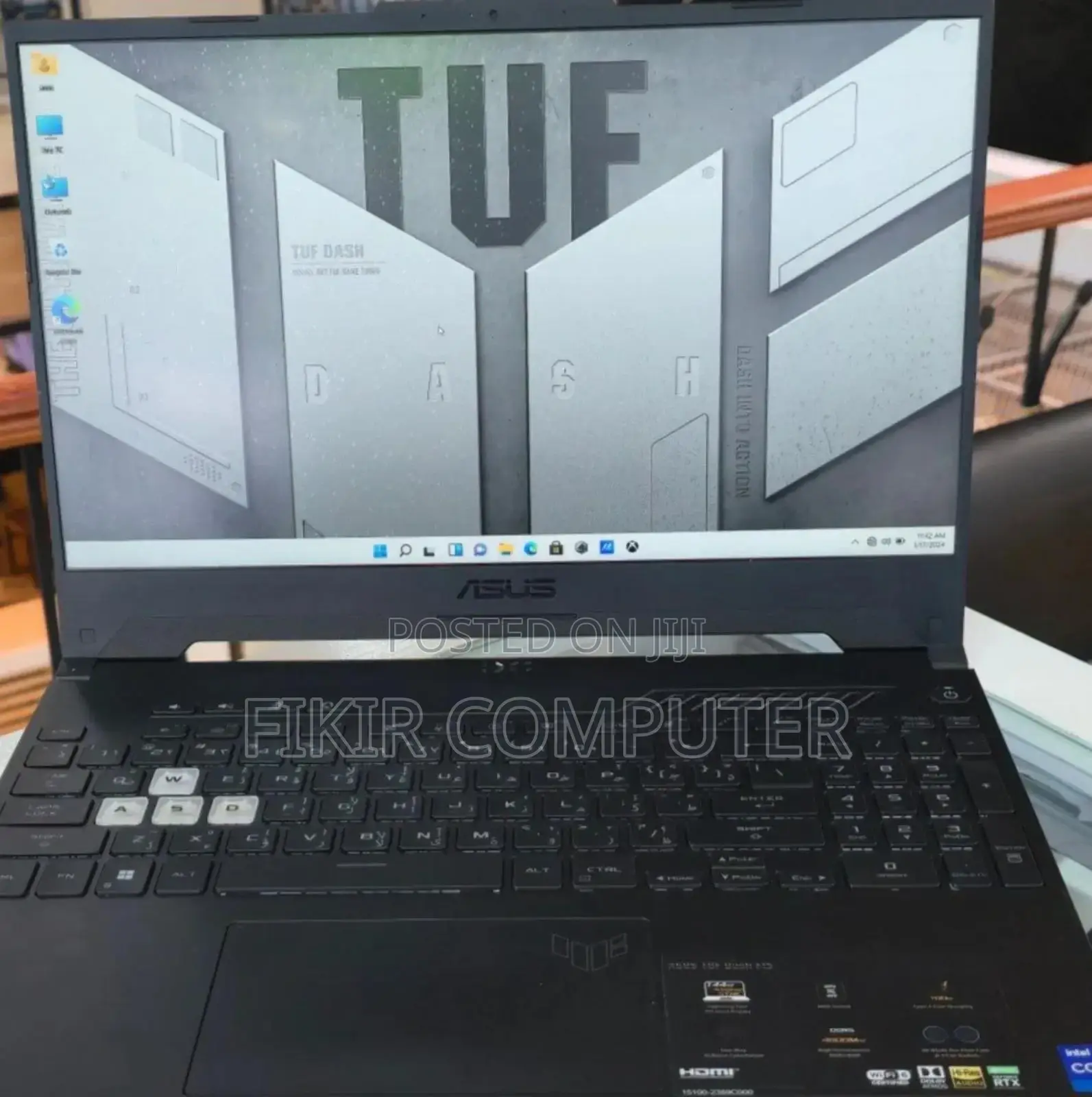 New Laptop Asus TUF Gaming A15 16GB Intel Core I7 SSD 512GB