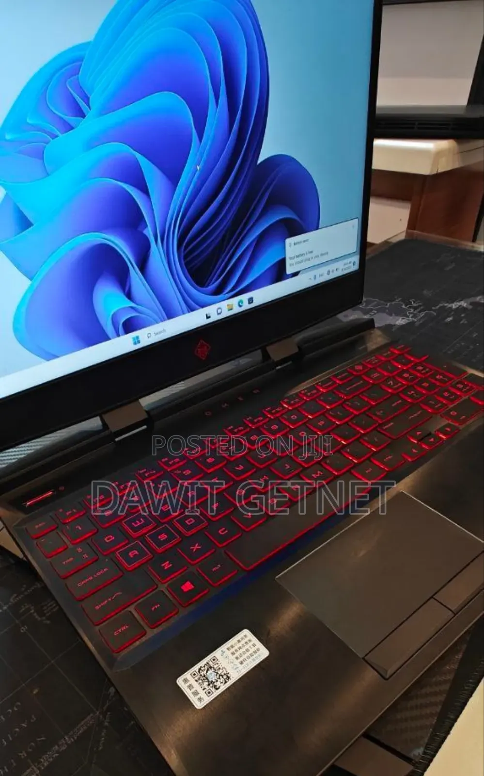 New Laptop HP Omen 15 16GB Intel Core I7 SSD 512GB