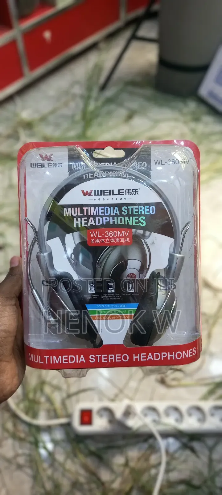 Weile Stereo Headphones