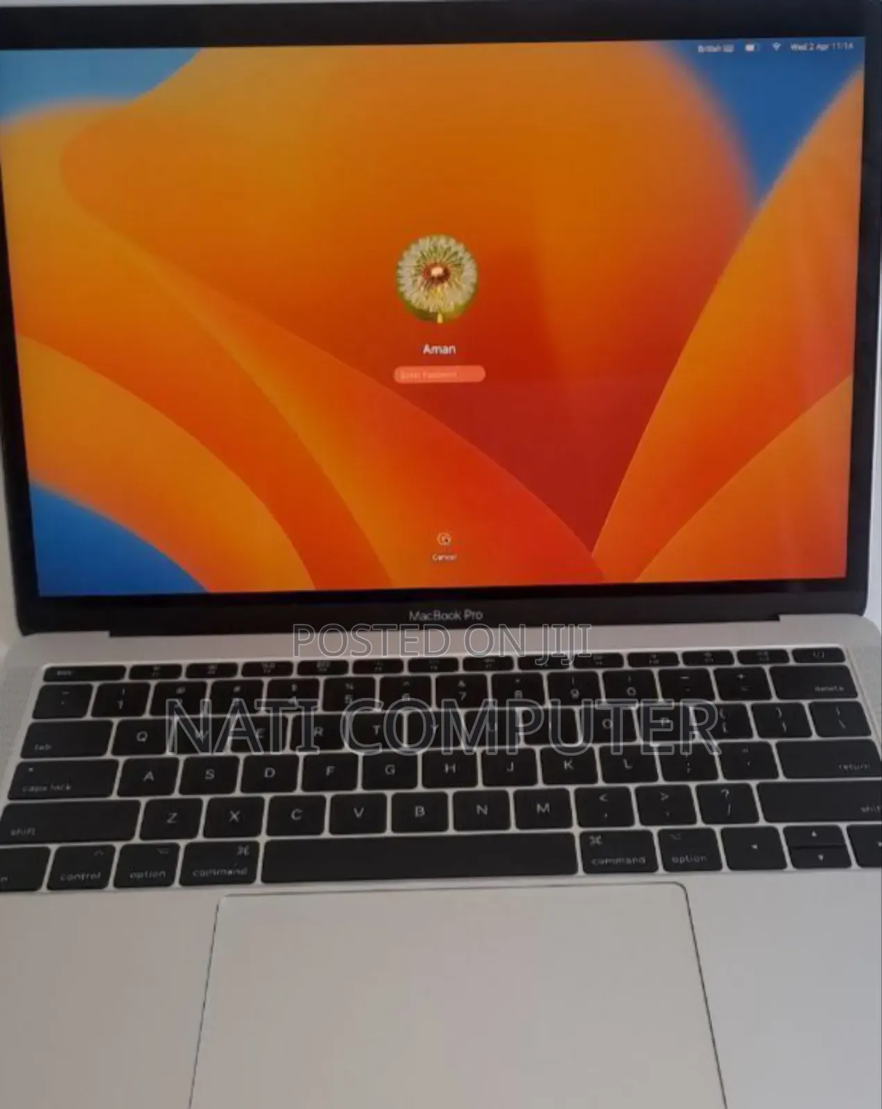 New Laptop Apple MacBook Pro 2019 8GB Intel Core I5 SSD 128GB