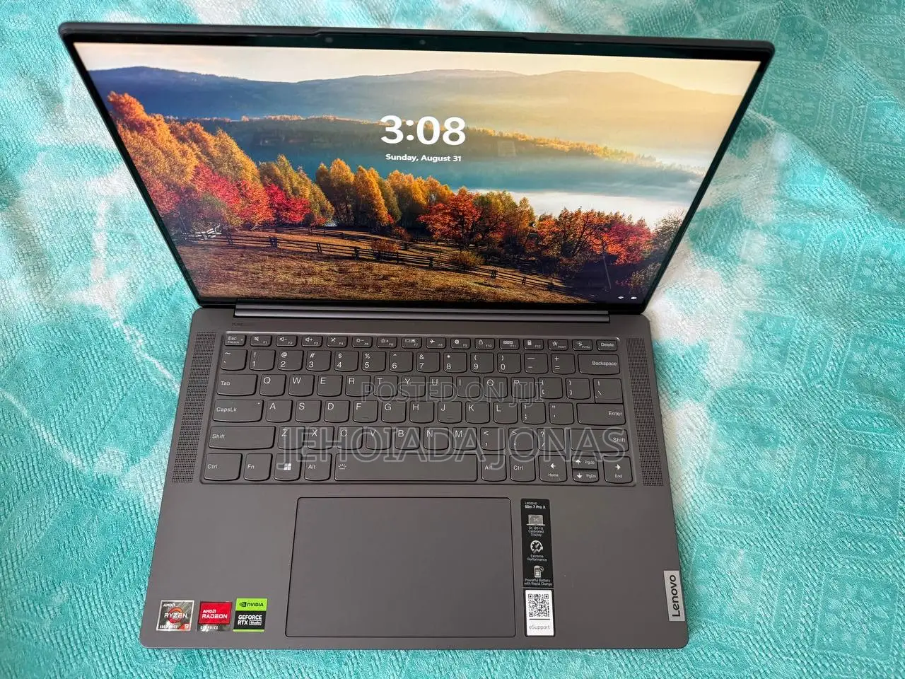 Laptop Lenovo 32GB AMD Ryzen 9 SSD 1T