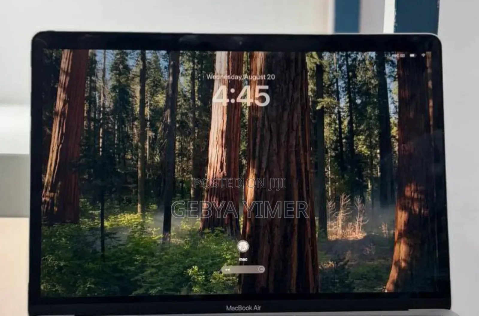 New Laptop Apple MacBook Air 2020 M1 8GB Apple M1 SSD 256GB