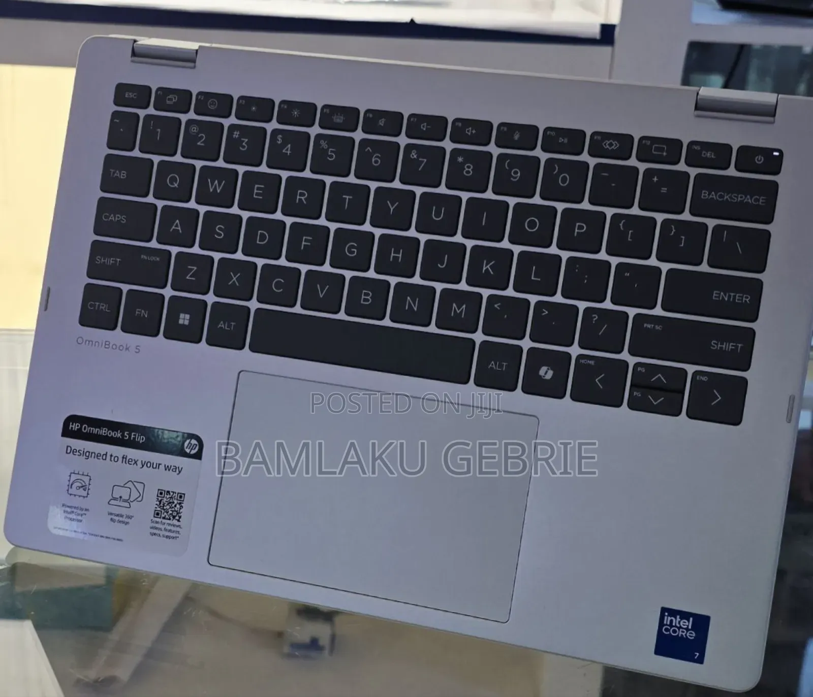 New Laptop HP OmniBook 5 Flip 14-Fp0023dx 16GB Intel Core I7 SSD 512GB