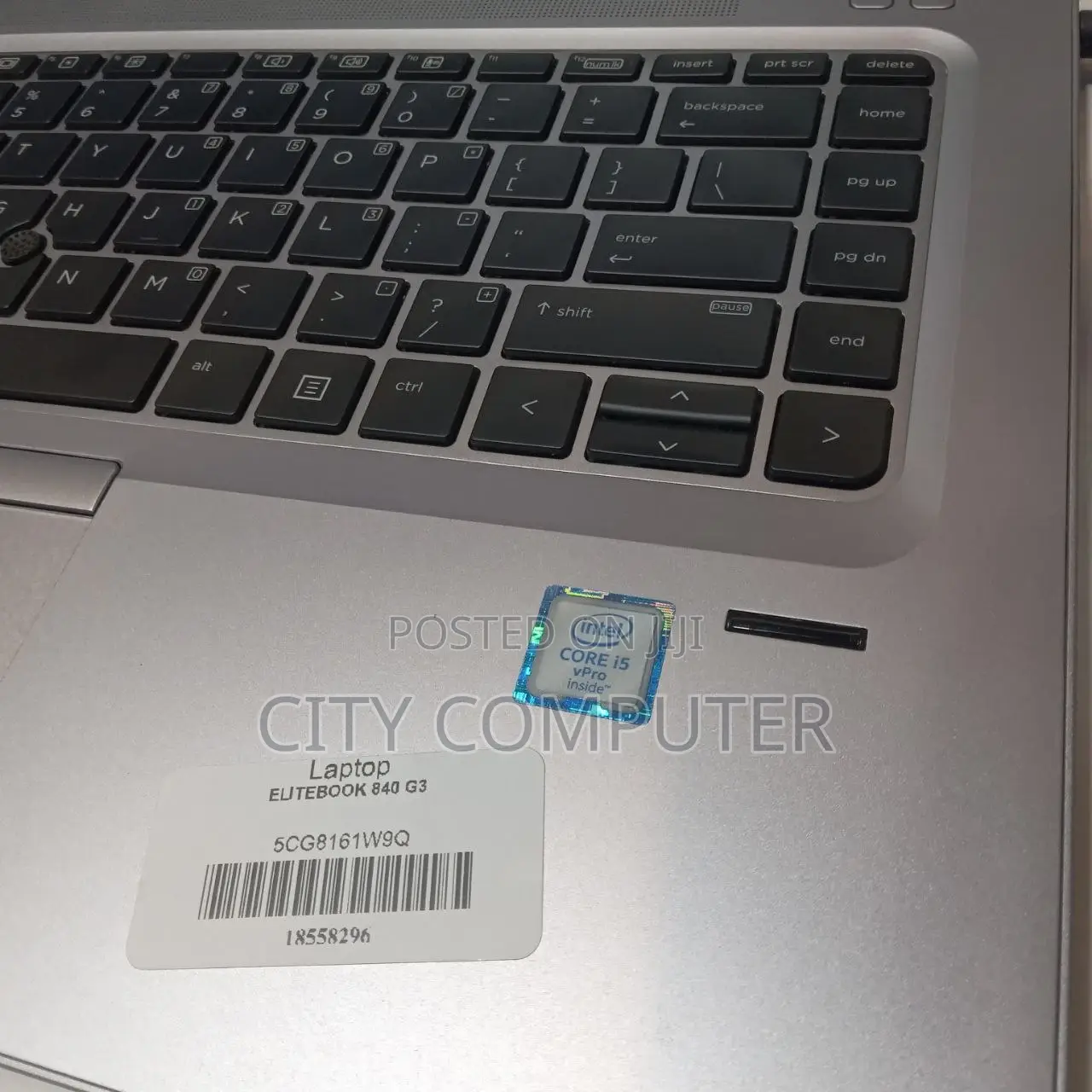 New Laptop HP EliteBook 840 G3 8GB Intel Core I5 HDD+SSD 128GB