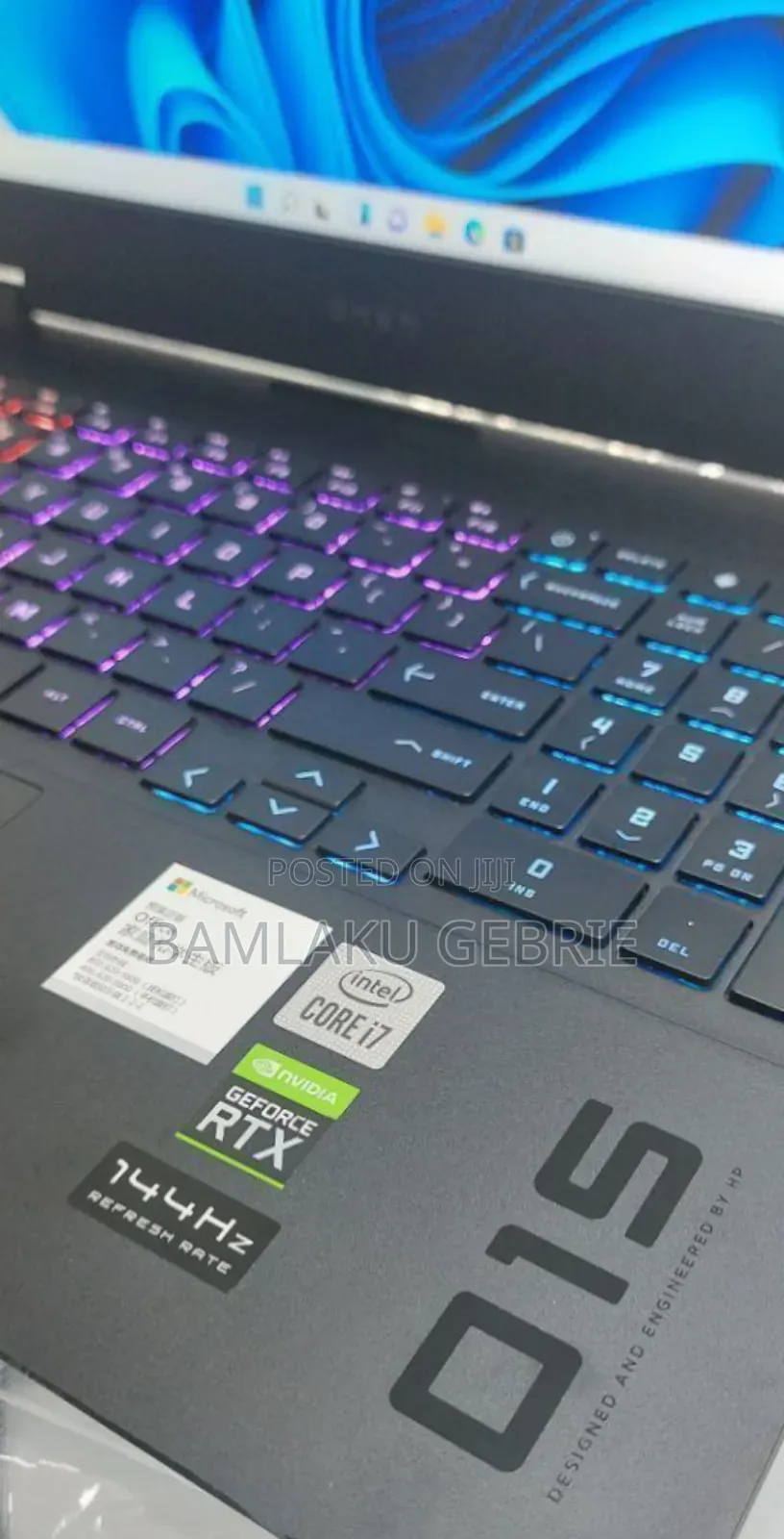 New Laptop HP Omen 15 16GB Intel Core I7 SSD 1T