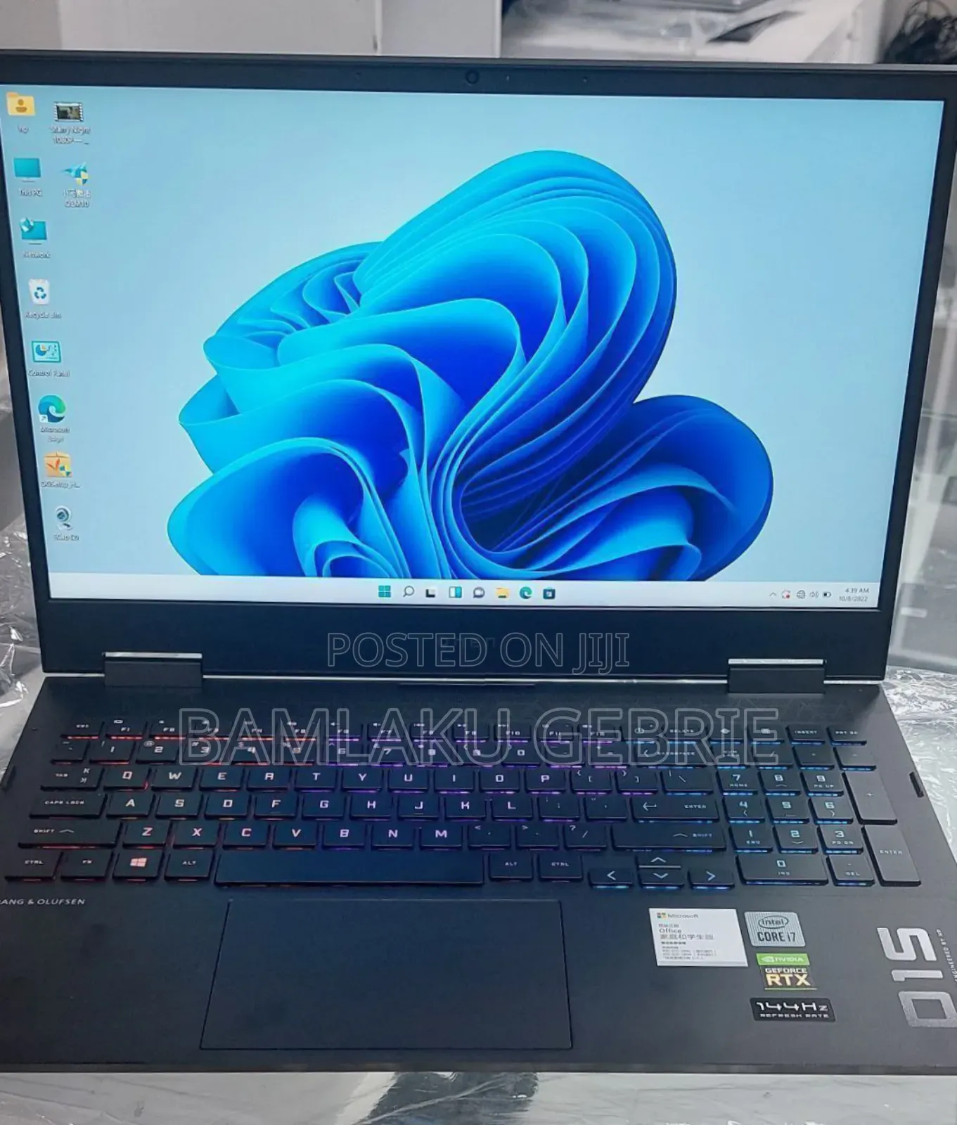 New Laptop HP Omen 15 16GB Intel Core I7 SSD 1T
