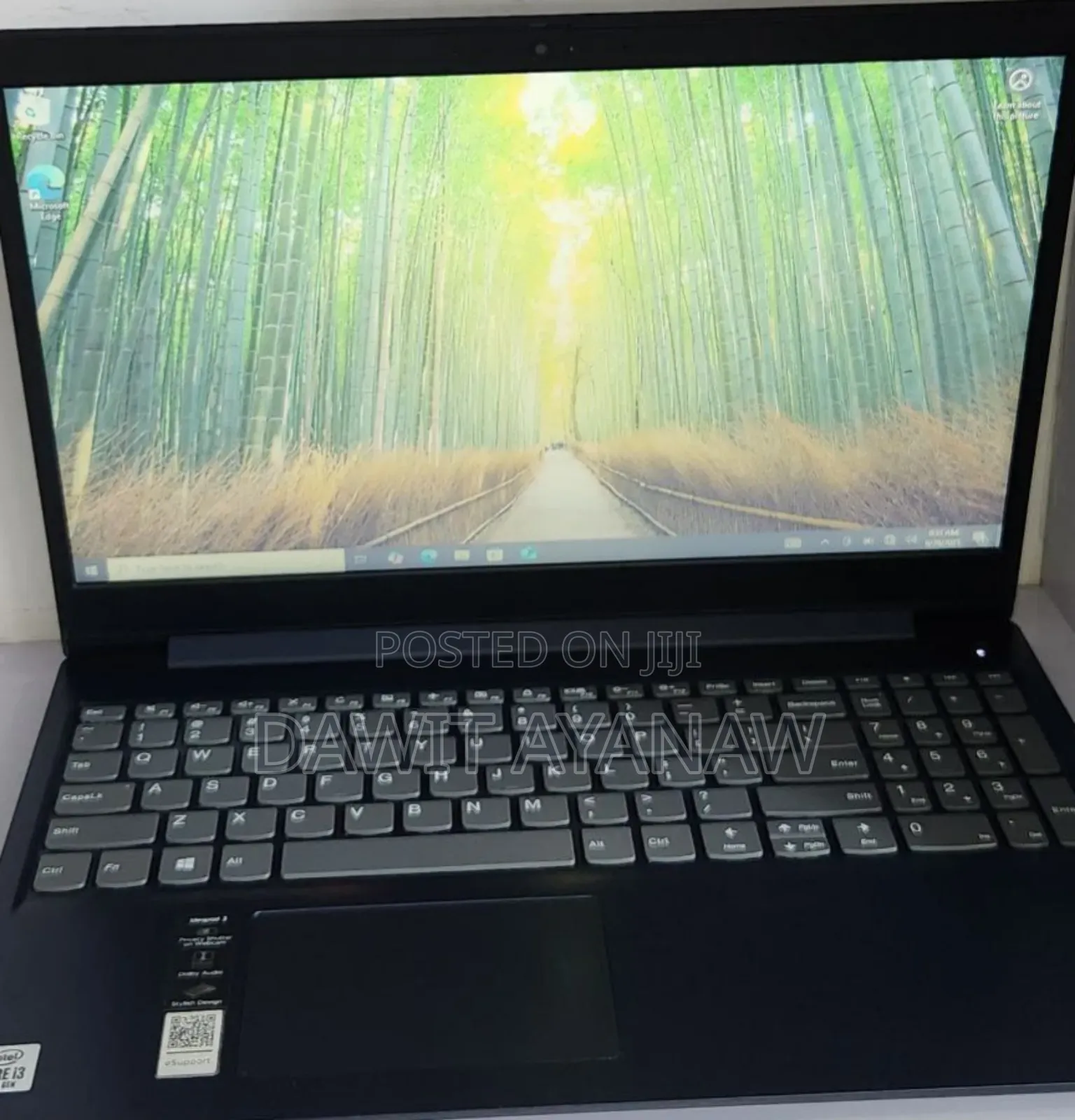 New Laptop Lenovo 8GB Intel Core i3 SSD 256GB
