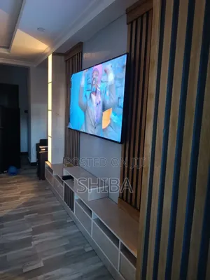 Tv Stand and Wall Pannel