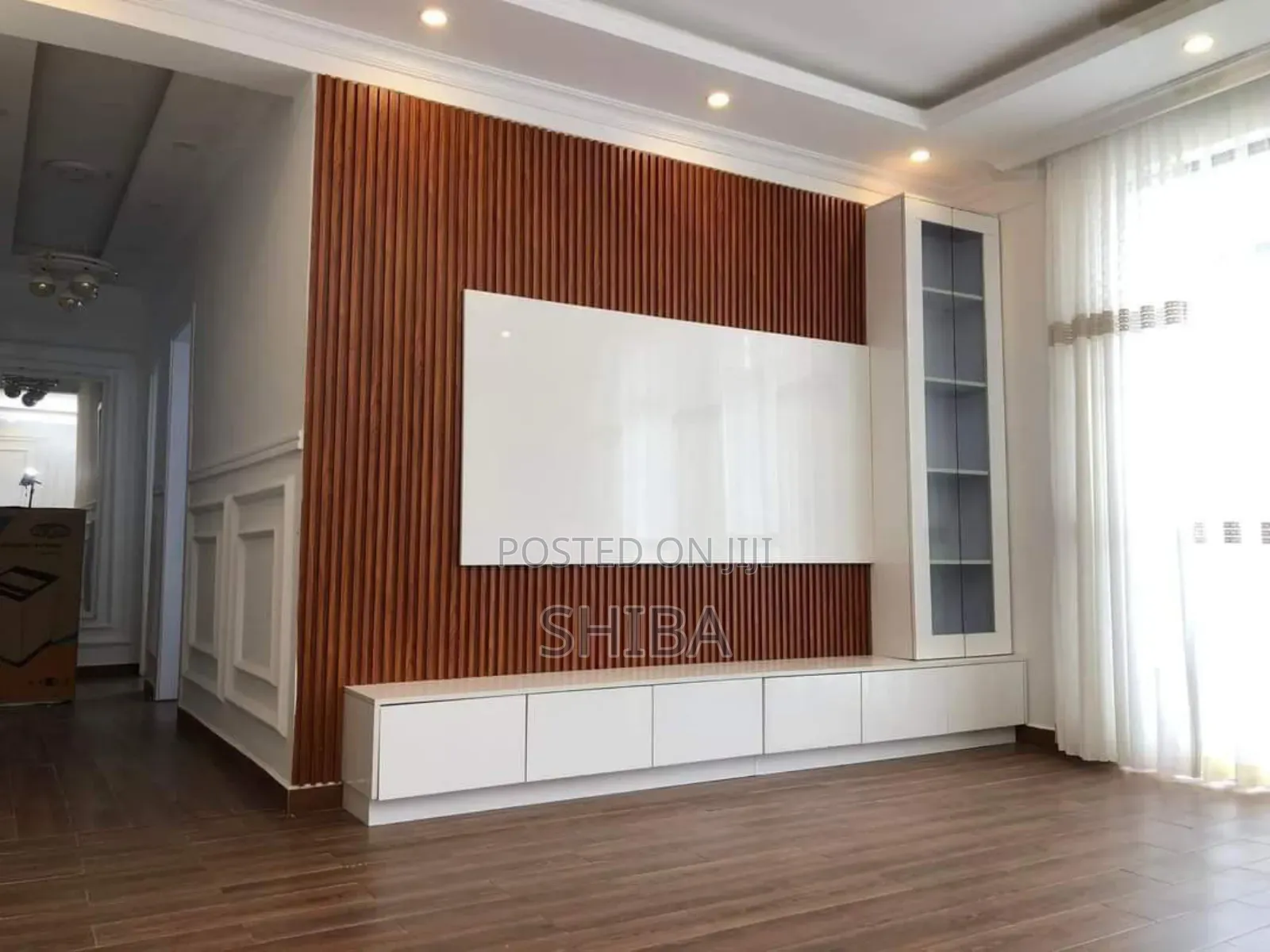 Tv Stand and Wall Pannel