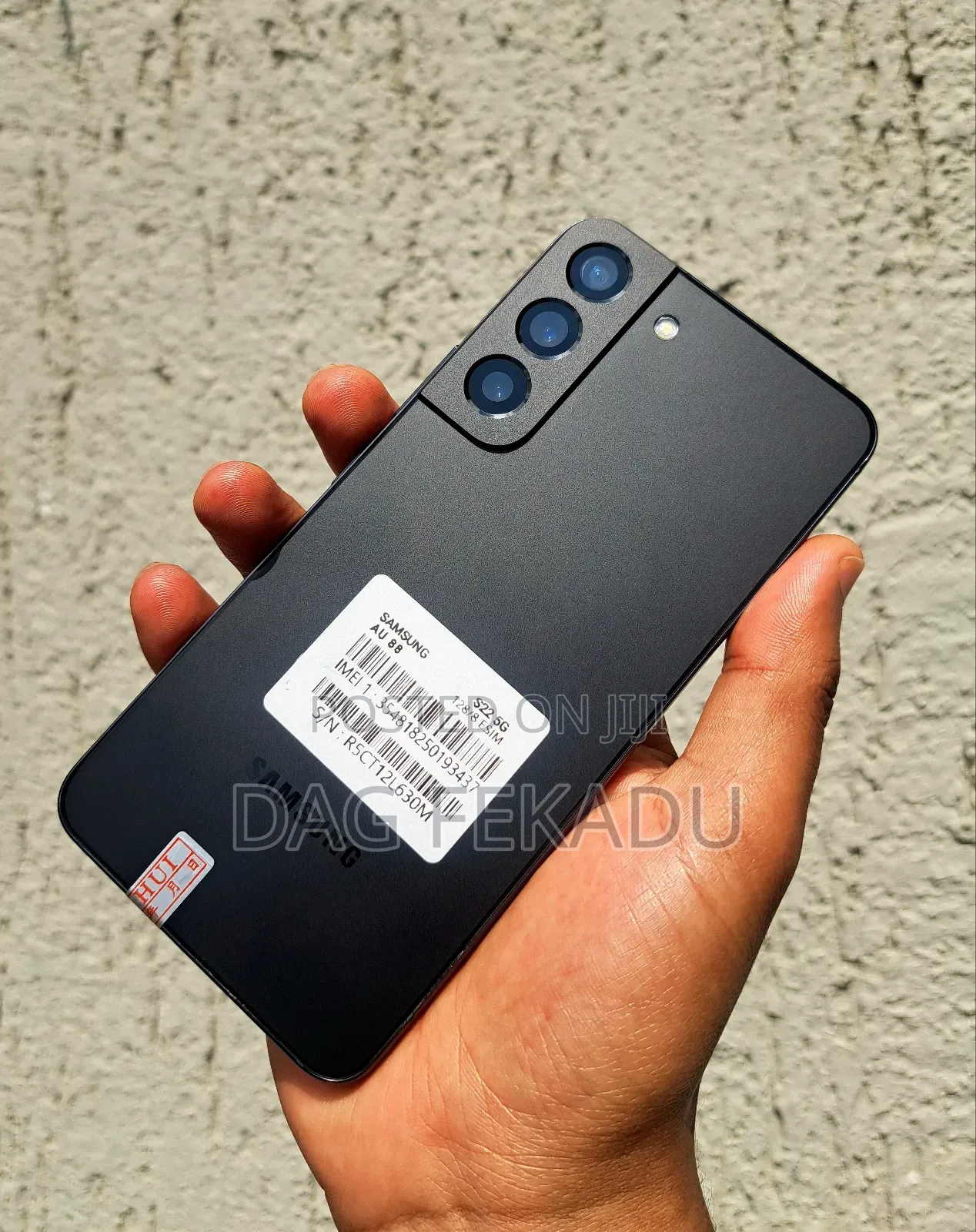 New Samsung Galaxy S22 5G 128 GB Black