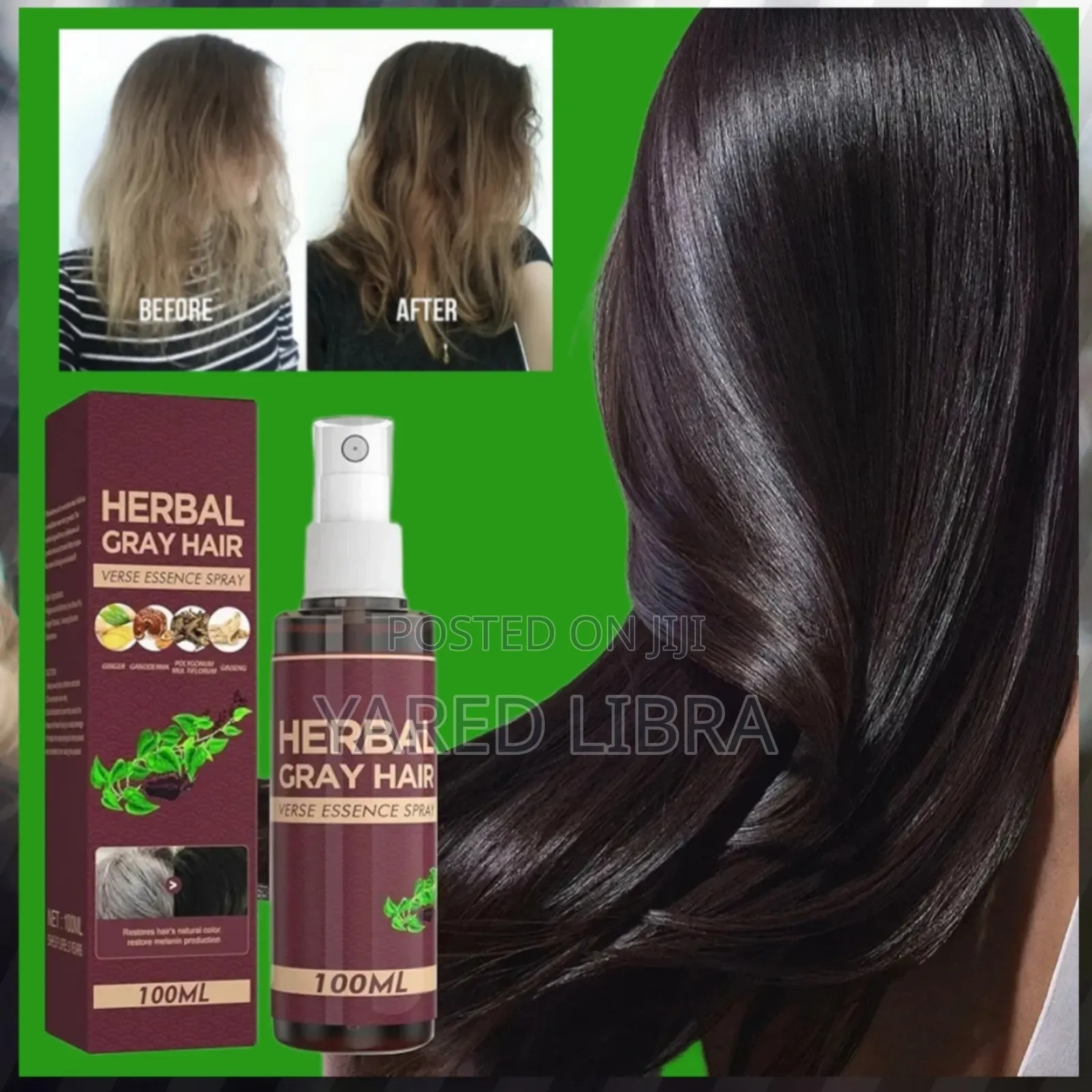 ሽበት በዘላቂነት ያጠፋል