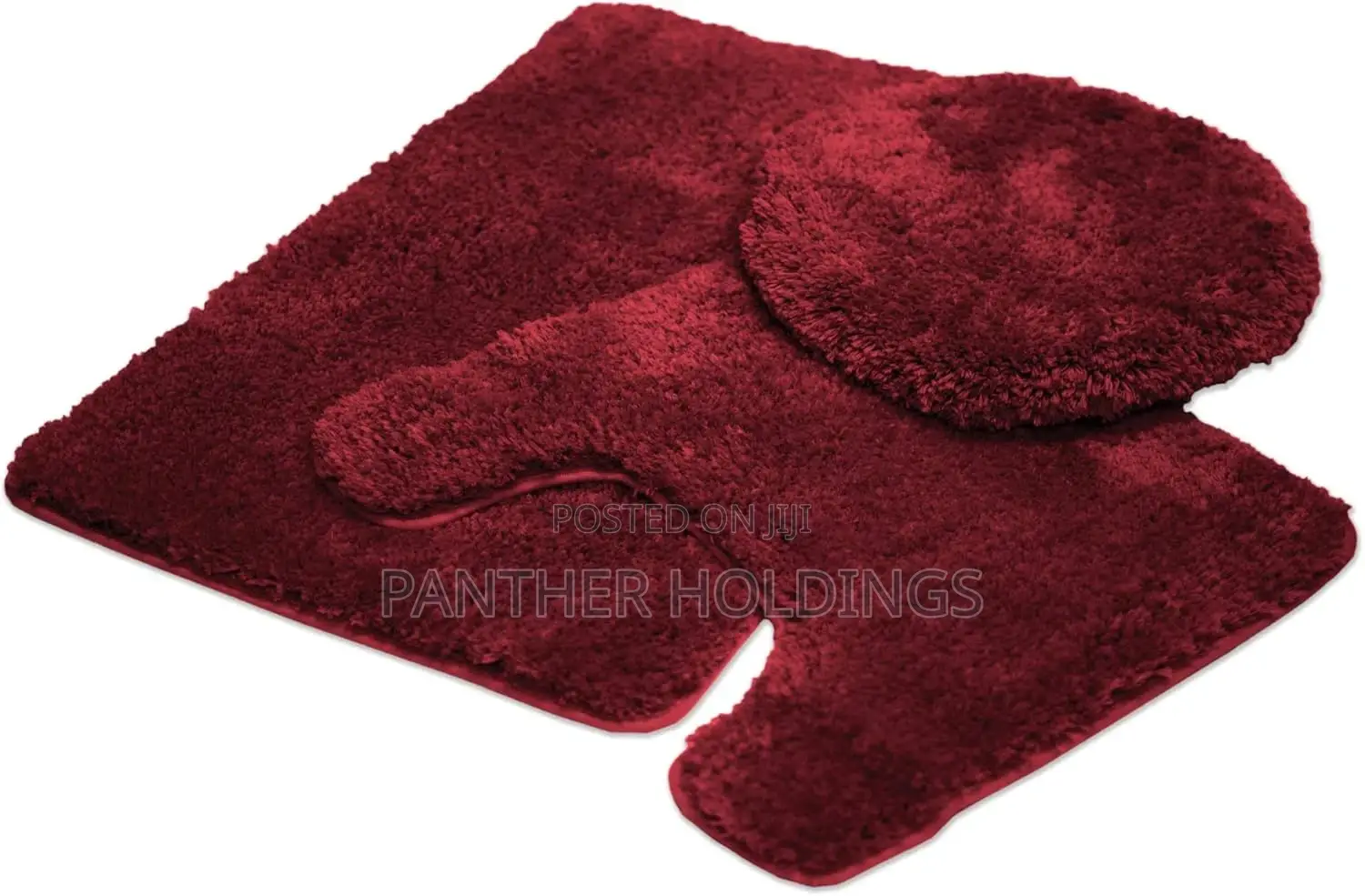 Queen Mary 3 Piece Premium Bathroom Rug Set, Made in Usa
