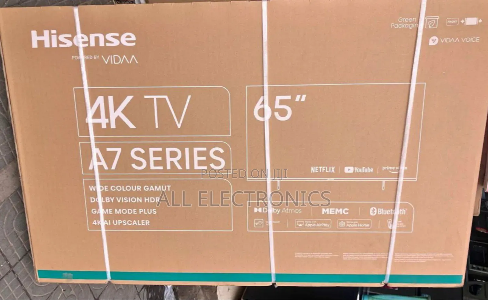 Hisense 65 A7series Smart Tv