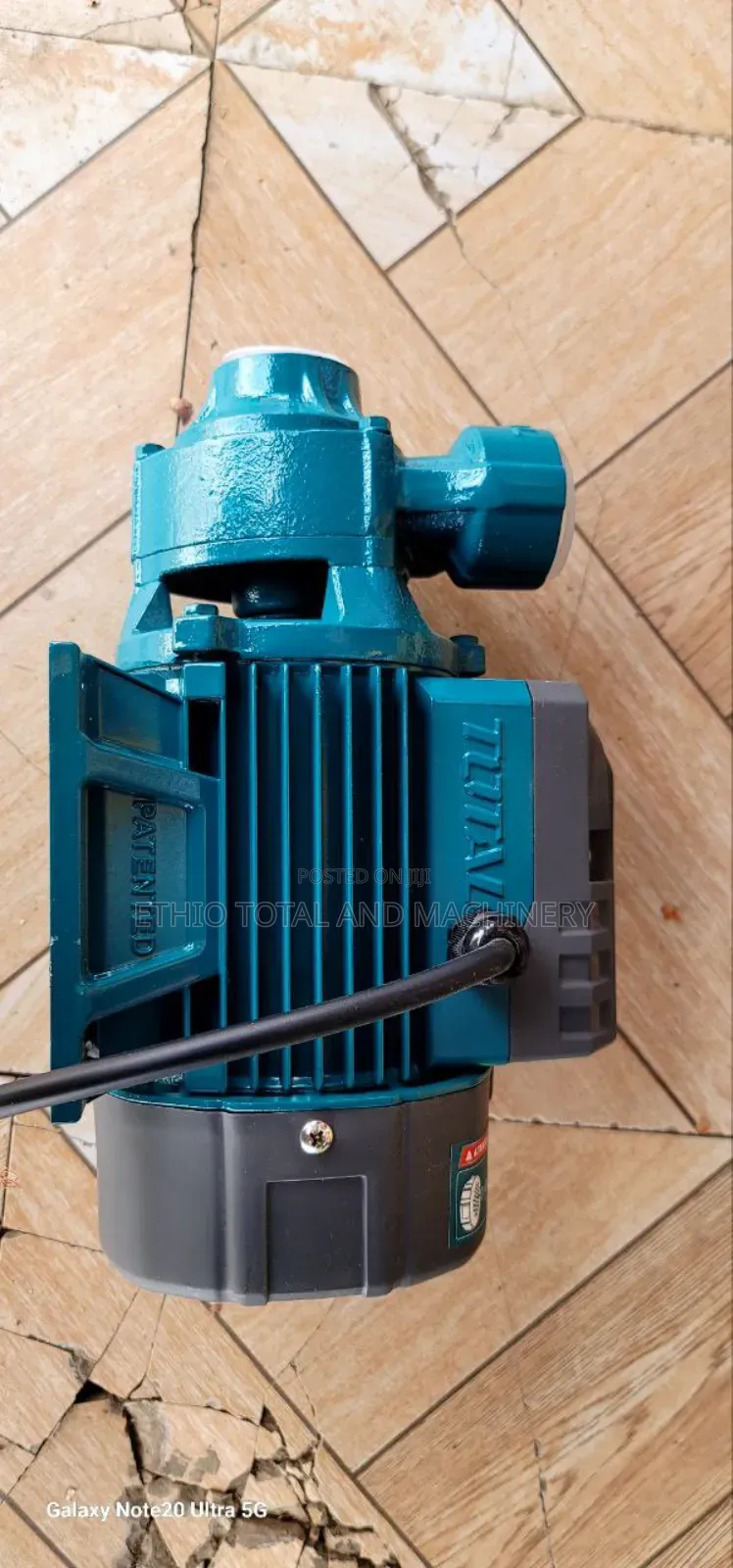 Total Peripheral Water Pump ፓምፕ የውሃ ግማሽ የፈረስ ጉልበት 0.5 Hp