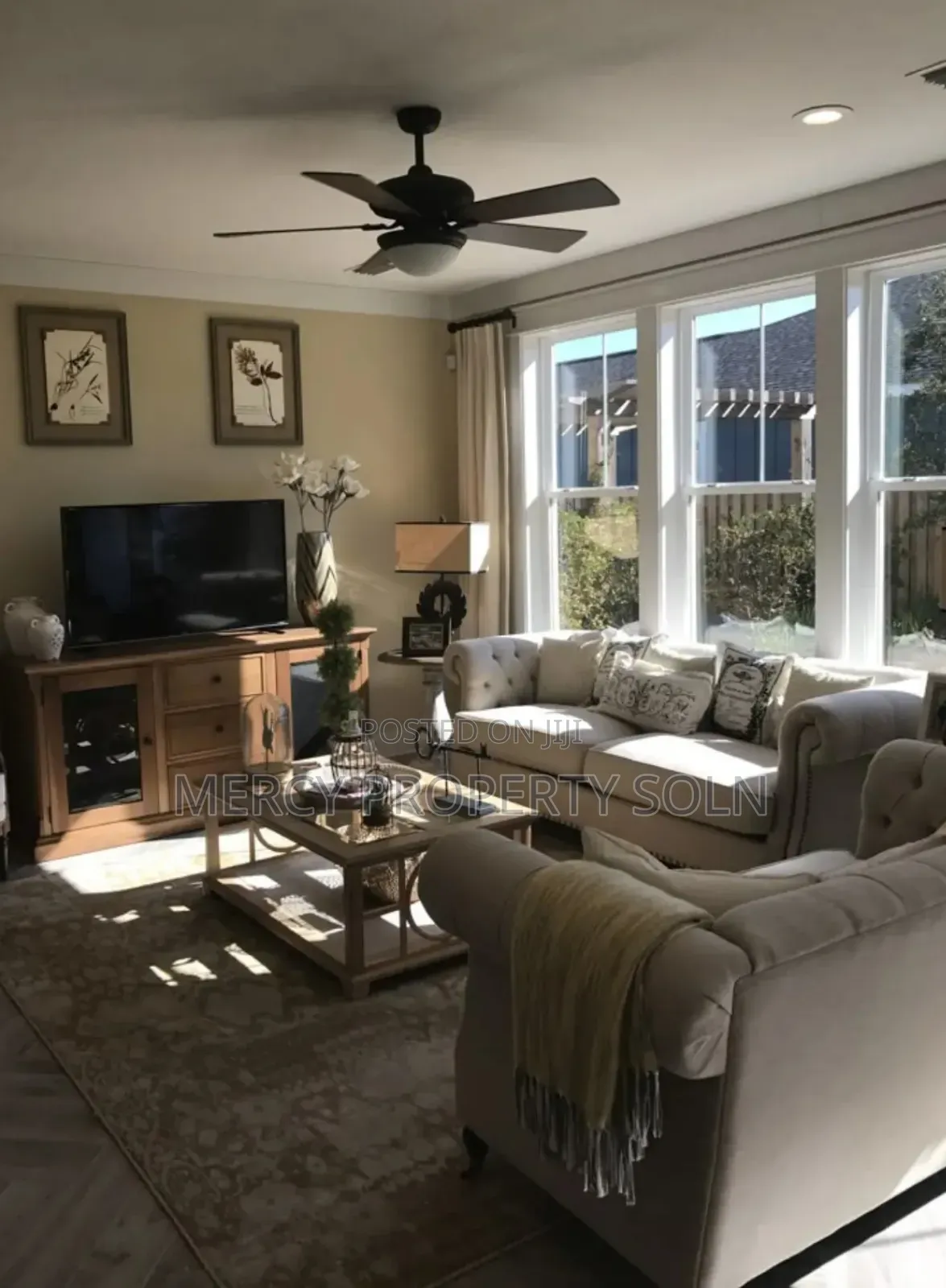 Furnished 4bdrm Apartment in Bole for rent