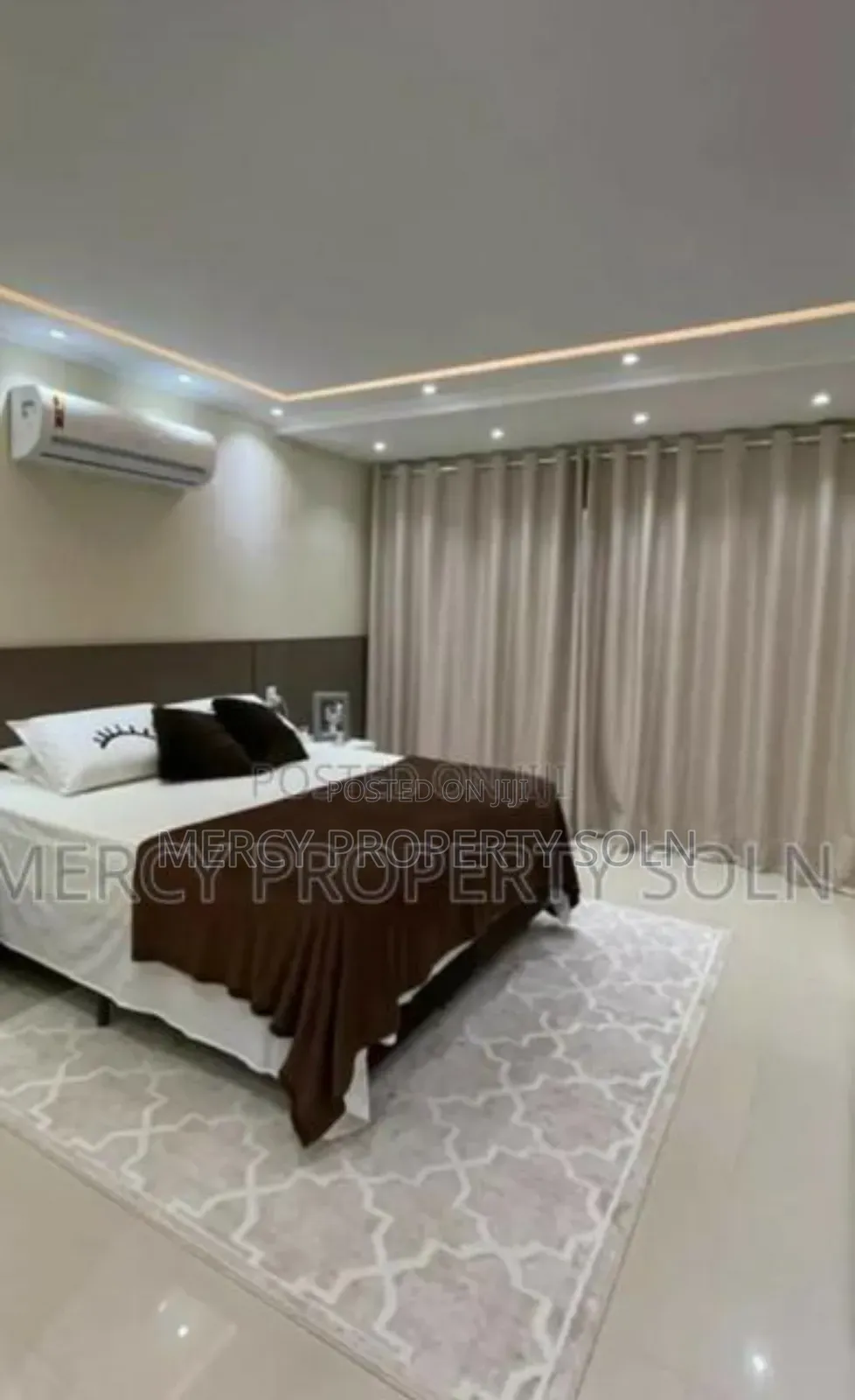 Furnished 4bdrm Apartment in Bole for rent