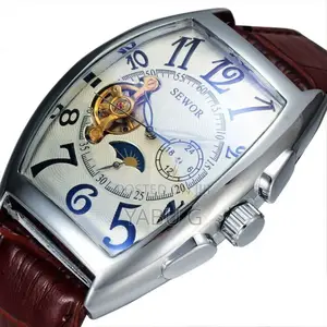 Sewor Vintage Square Design Photochromic Glass Automatic Mechanical