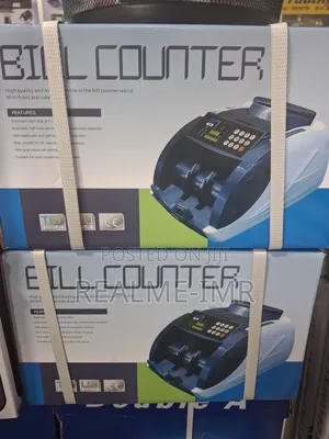 Photo - High-Speed Bill Counter With Fake Note Detector