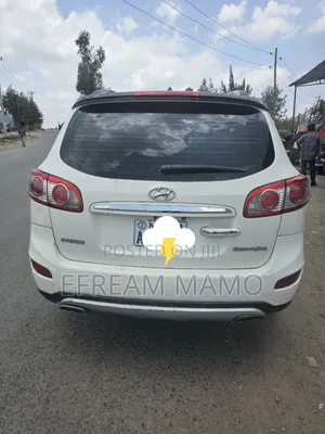 Hyundai Santa Fe 2013 White