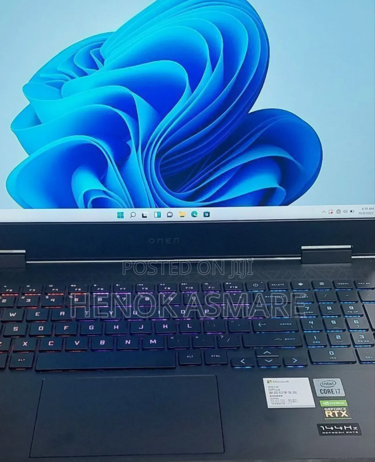 New Laptop HP Omen 15 16GB Intel Core I7 SSD 512GB