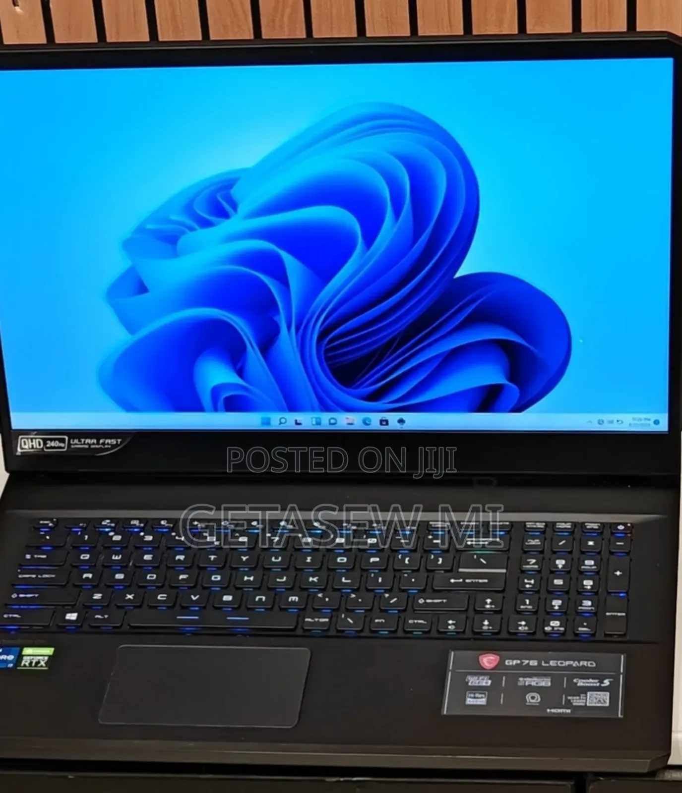 New Laptop MSI GP75 Leopard 16GB Intel Core I7 SSD 1T