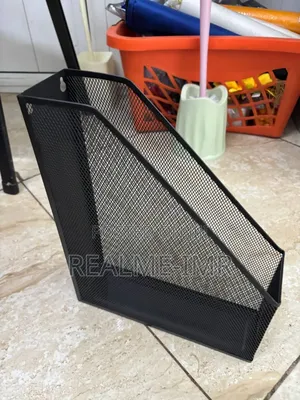 Mesh Steel Magazine File Organizer