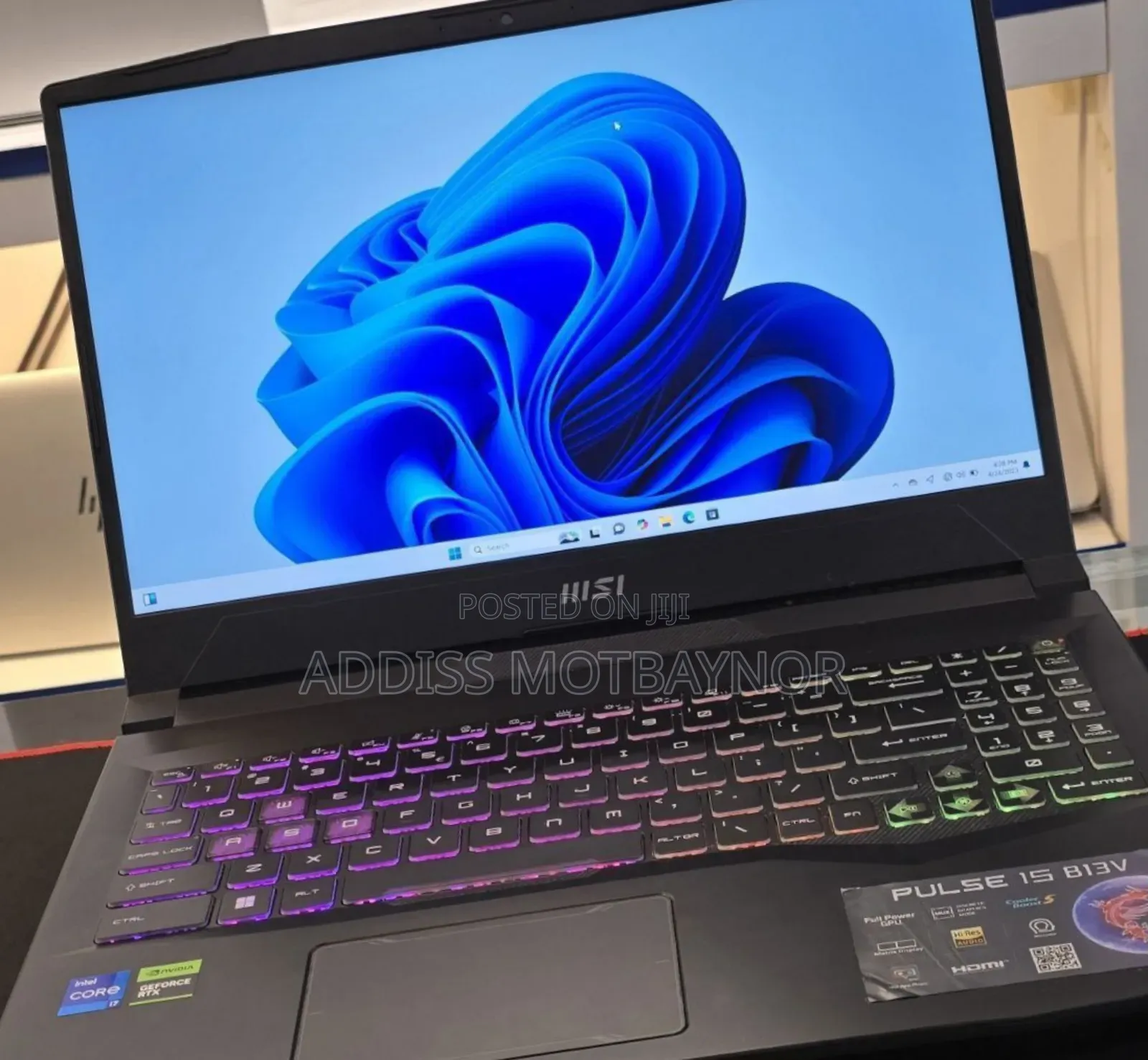 New Laptop MSI Pulse GL66 16GB Intel Core I7 SSD 1T