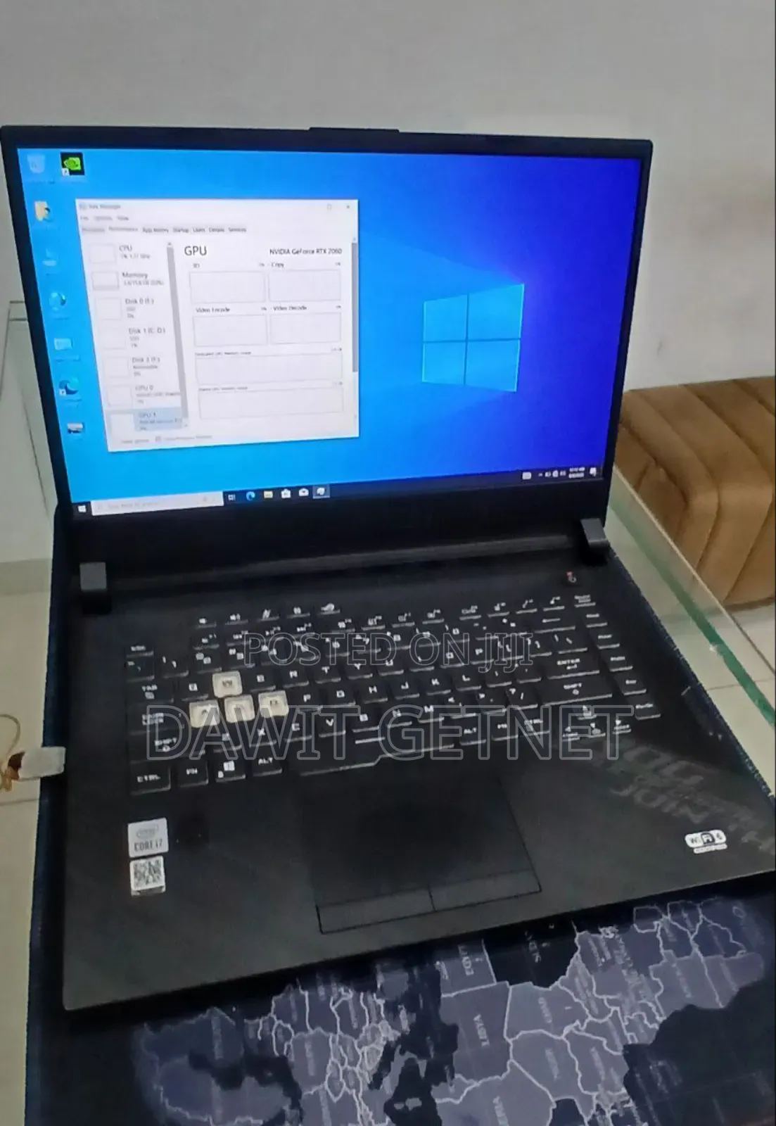 New Laptop Asus ROG Strix G15 16GB Intel Core i7 SSD 512GB