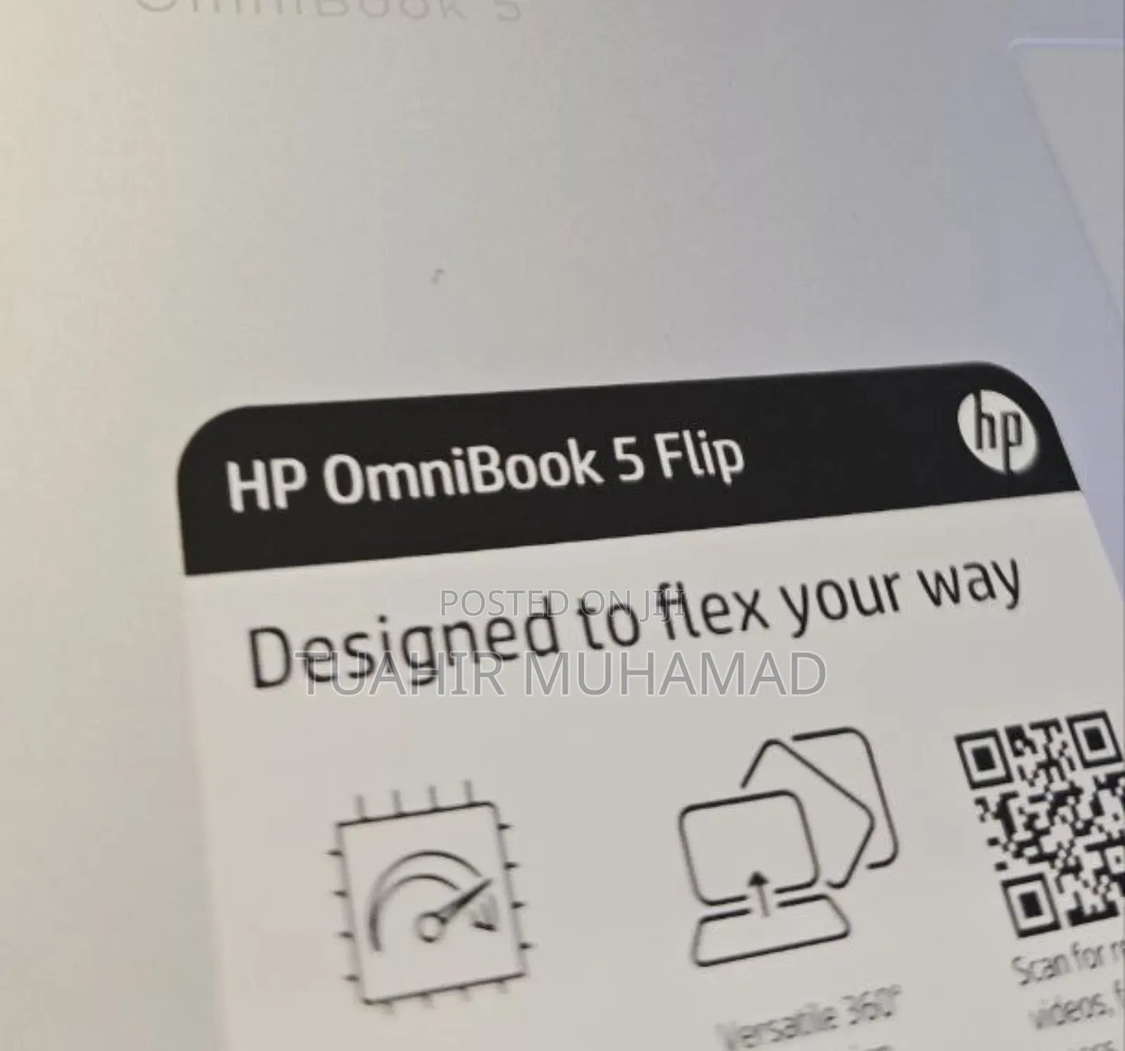 New Laptop HP OmniBook Ultra Flip 14" 16GB Intel Core Ultra 7 SSD 1T