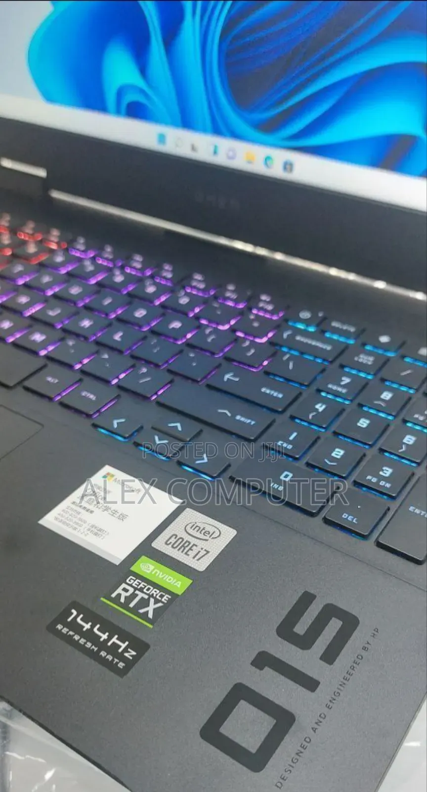 New Laptop HP Omen 15 16GB Intel Core I7 SSD 1T