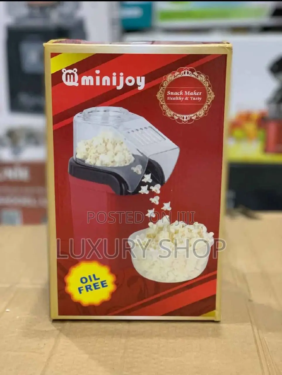 Automatic Mini Electric Popcorn Maker