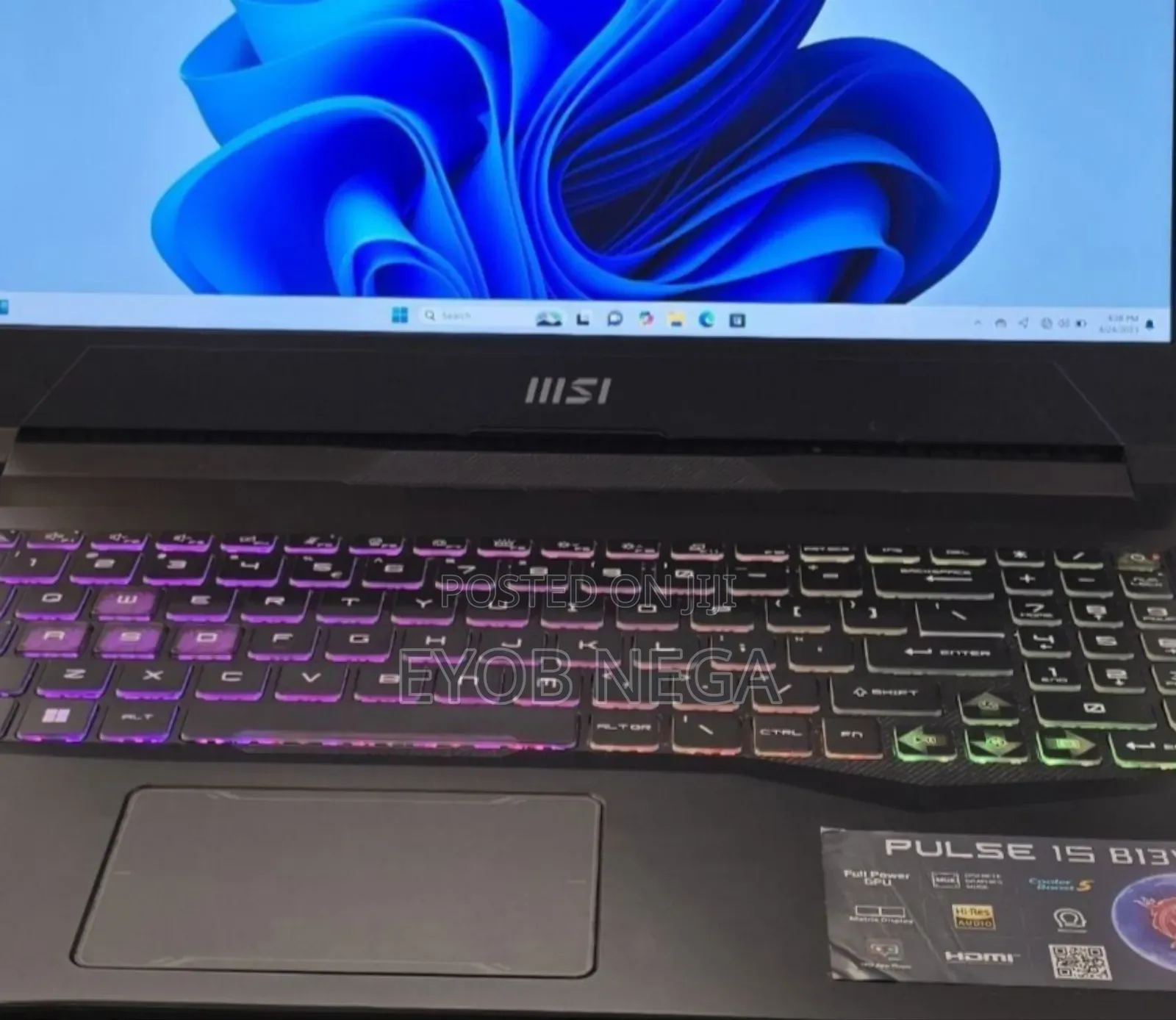 New Laptop MSI 16GB Intel Core i7 SSD 1T