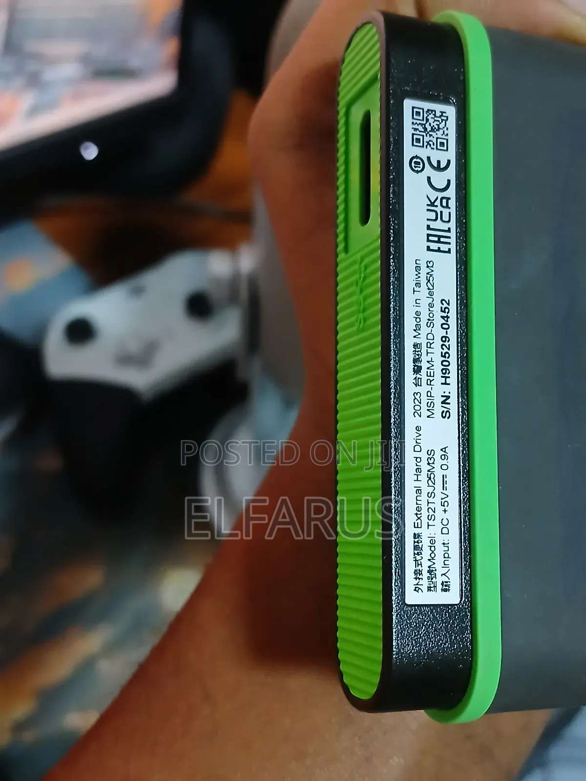 2 Terabyte Transcend Hard Drive