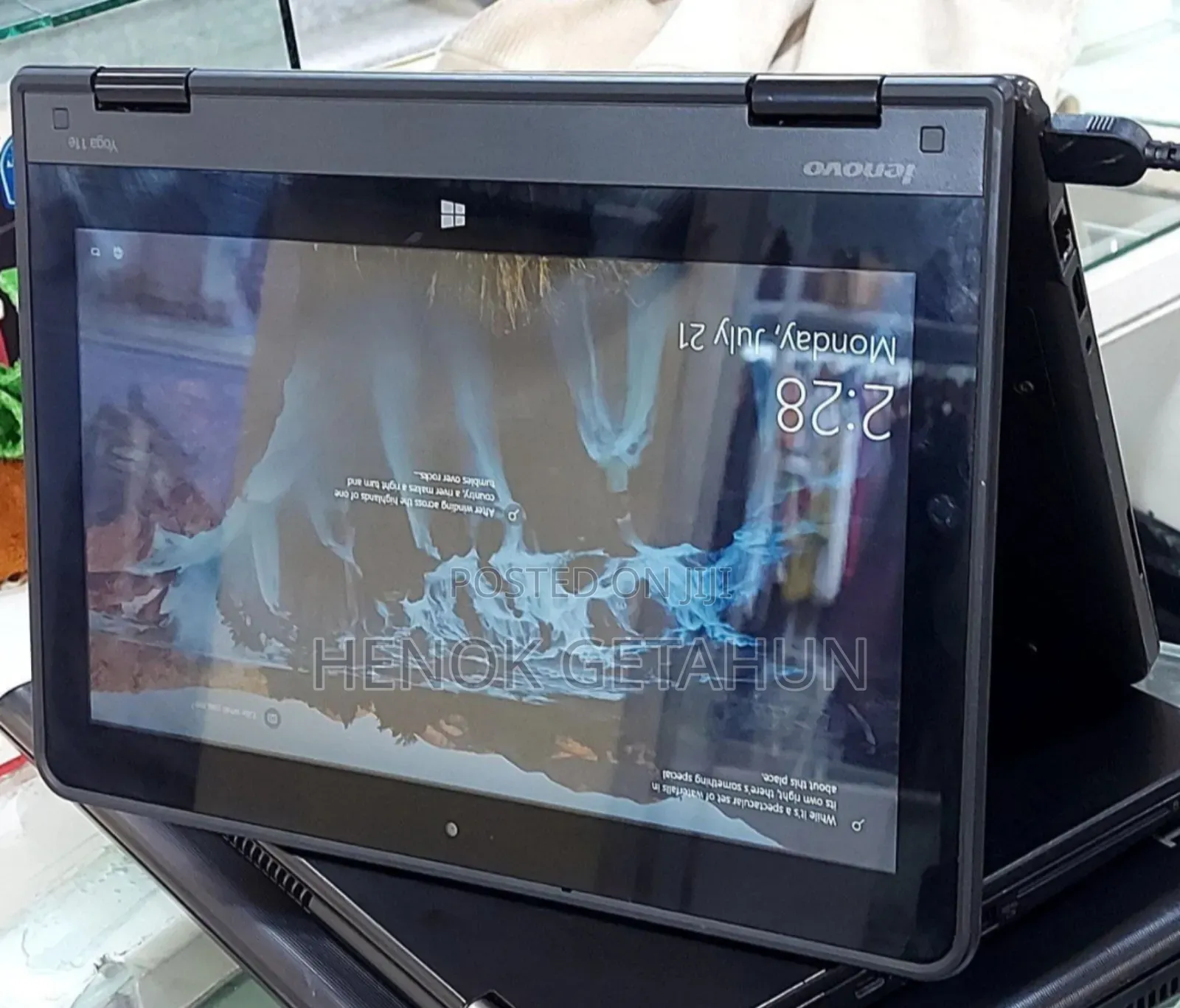 New Laptop Lenovo Yoga 11e 4GB Intel HDD 500GB