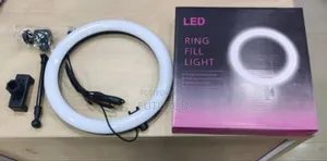 Photo - 10" Led Ring Light Shadow-Free Lighting