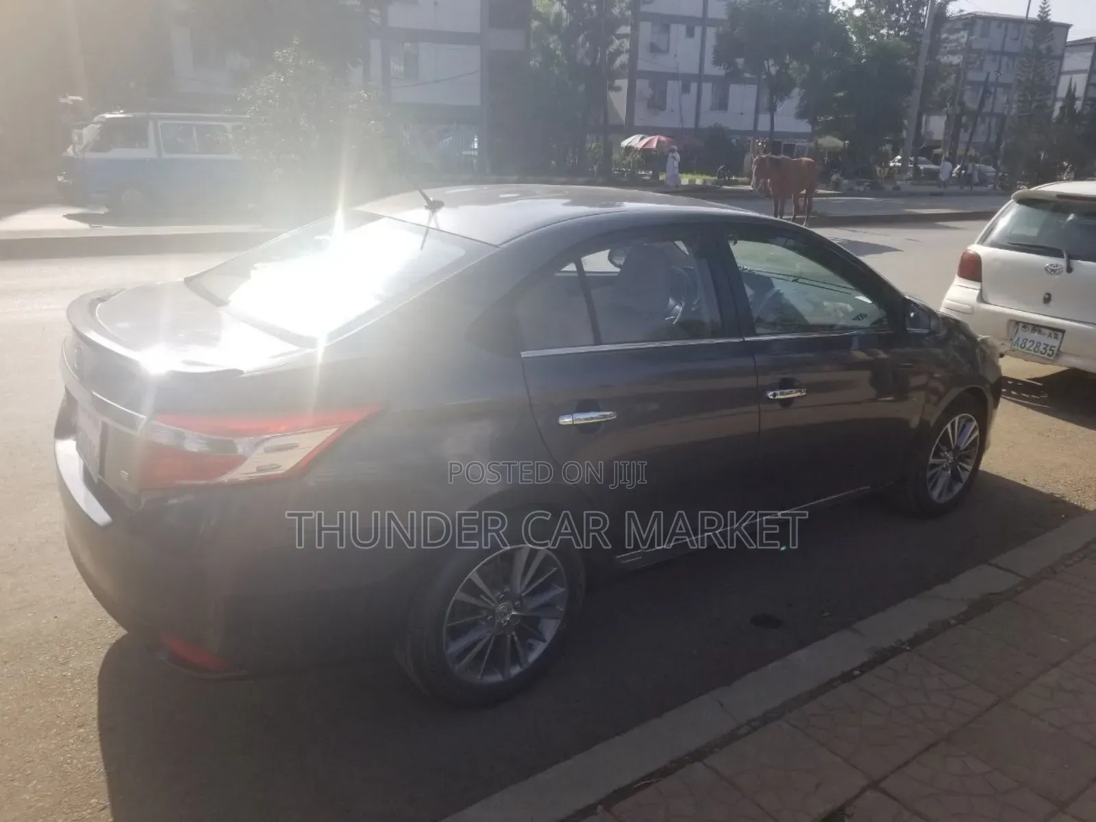 Toyota Yaris 2015 Gray