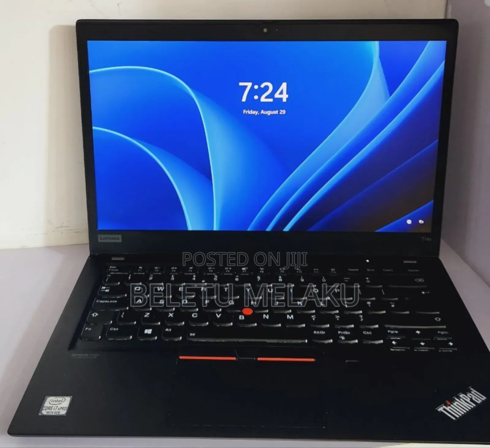 New Laptop Lenovo ThinkPad T14 16GB Intel Core I7 SSD 512GB