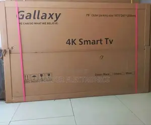 Galaxy Tv 75" Smart Android Tv New Arrival 2025