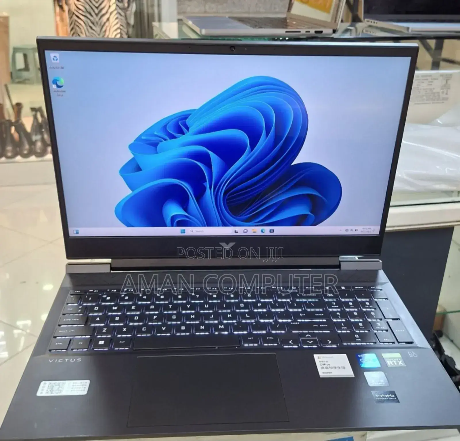 New Laptop HP Victus 16 16GB Intel Core I7 SSD 512GB