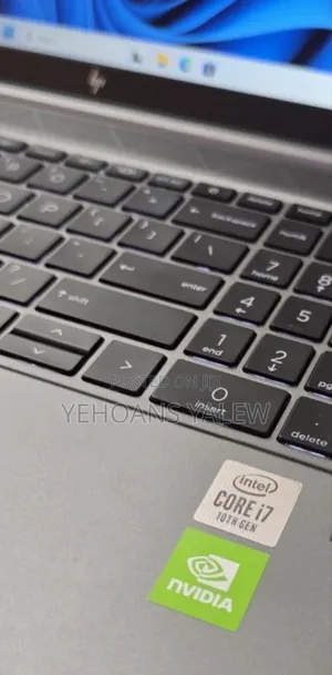 New Laptop HP Zbook Fury 15 G7 32GB Intel Core I7 SSD 256GB