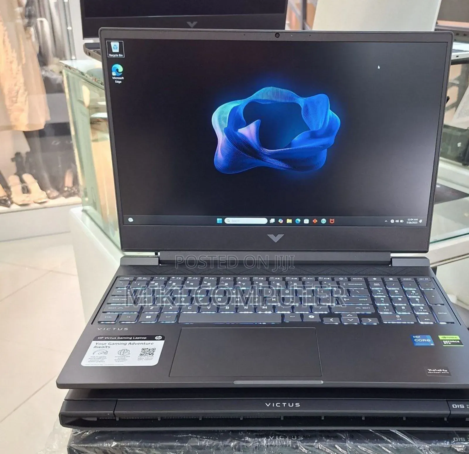 New Laptop HP Victus 16 8GB Intel Core I5 SSD 512GB