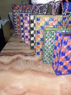 Hand Made Shopping Bag (Canvas Made)