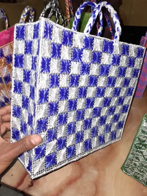 Hand Made Shopping Bag (Canvas Made)