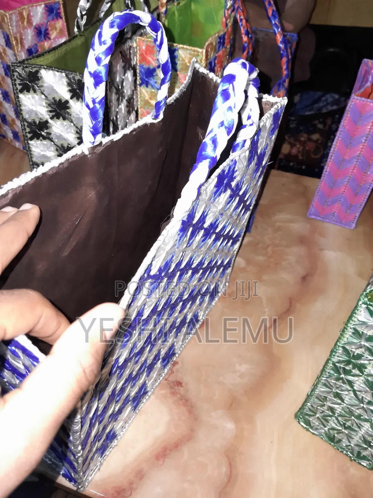 Hand Made Shopping Bag (Canvas Made)