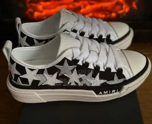 Amiri Star Court Low ‘White Glitter’ Men’S High Shoes :- 40 41 42 43