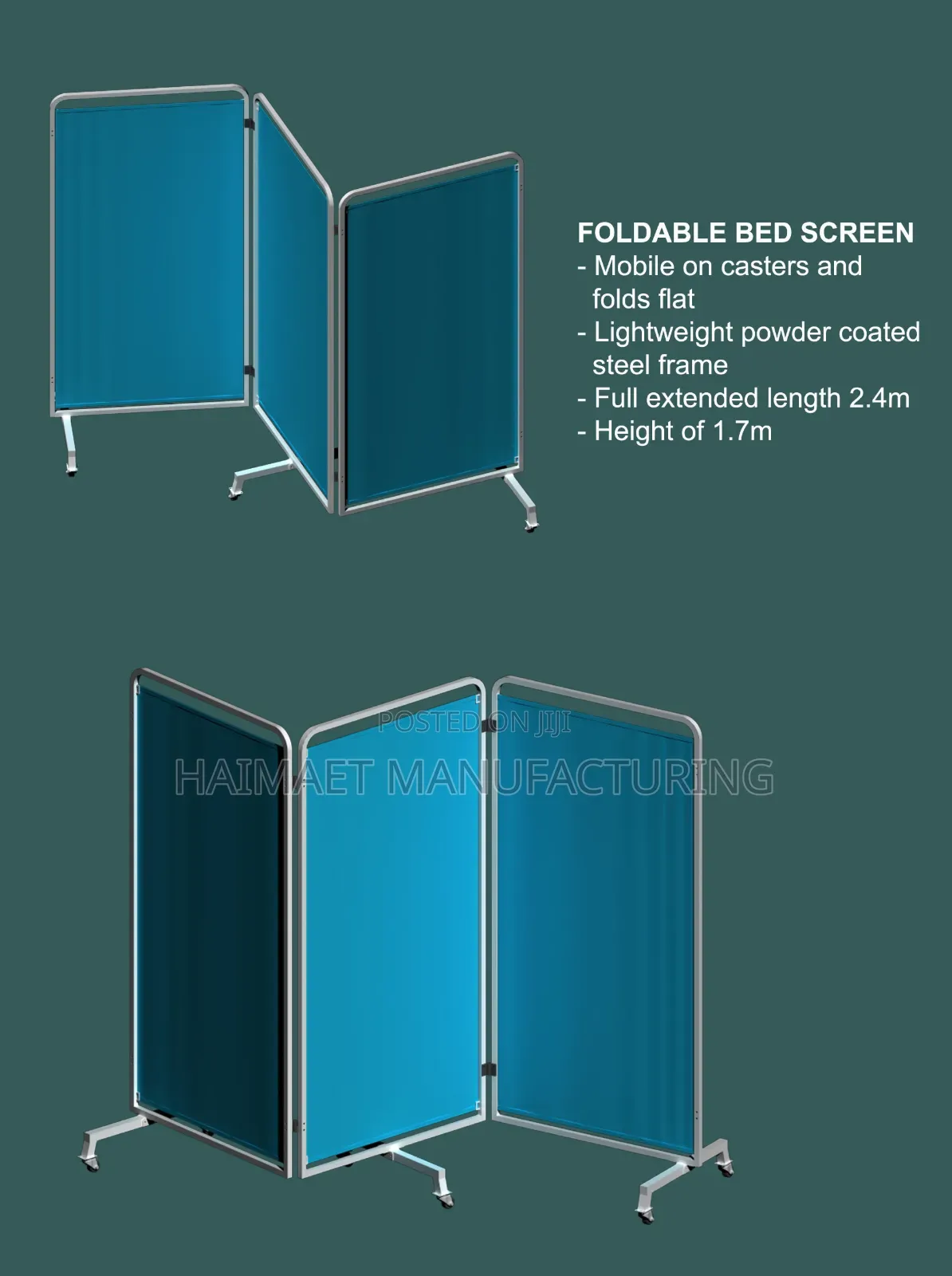 Examination Bed, Iv Stand, Foldable Bed Screens Manufacturing
