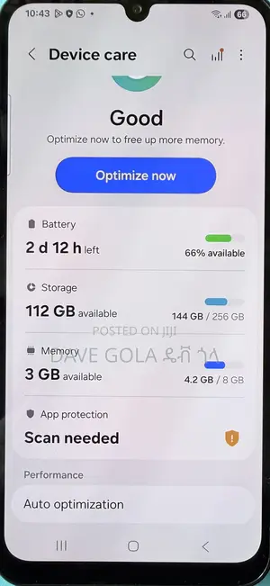 New Samsung Galaxy A25 256 GB Blue