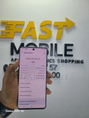 Photo - New Samsung Galaxy S21 Ultra 5G 256 GB Black