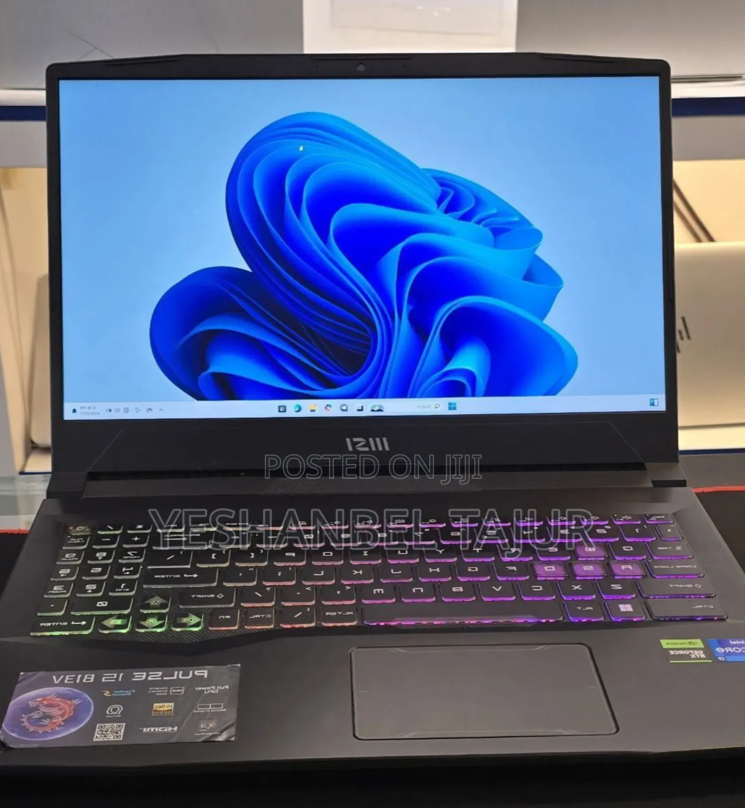 New Laptop MSI Pulse GL66 16GB Intel Core I7 SSD 1T